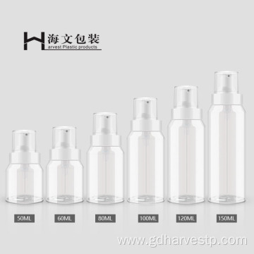 100ml PET Bottle Lotion Pumps With Cover